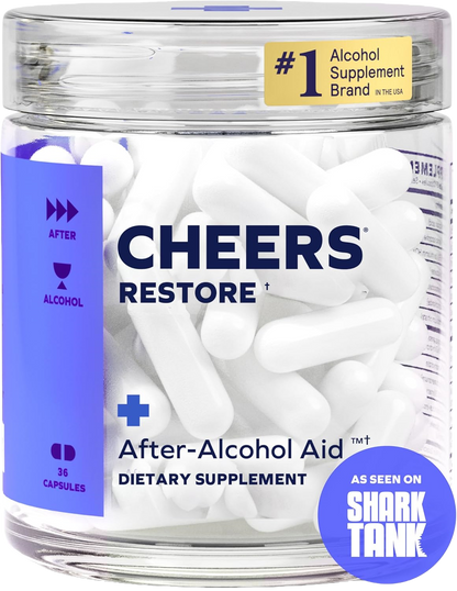Cheers Restore | Supplement with DHM(2pack)
