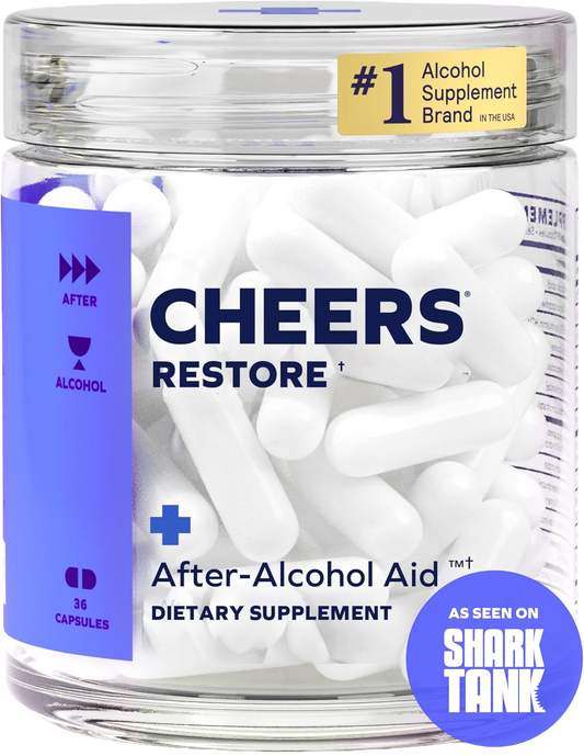 Cheers Restore | Supplement with DHM(2pack)